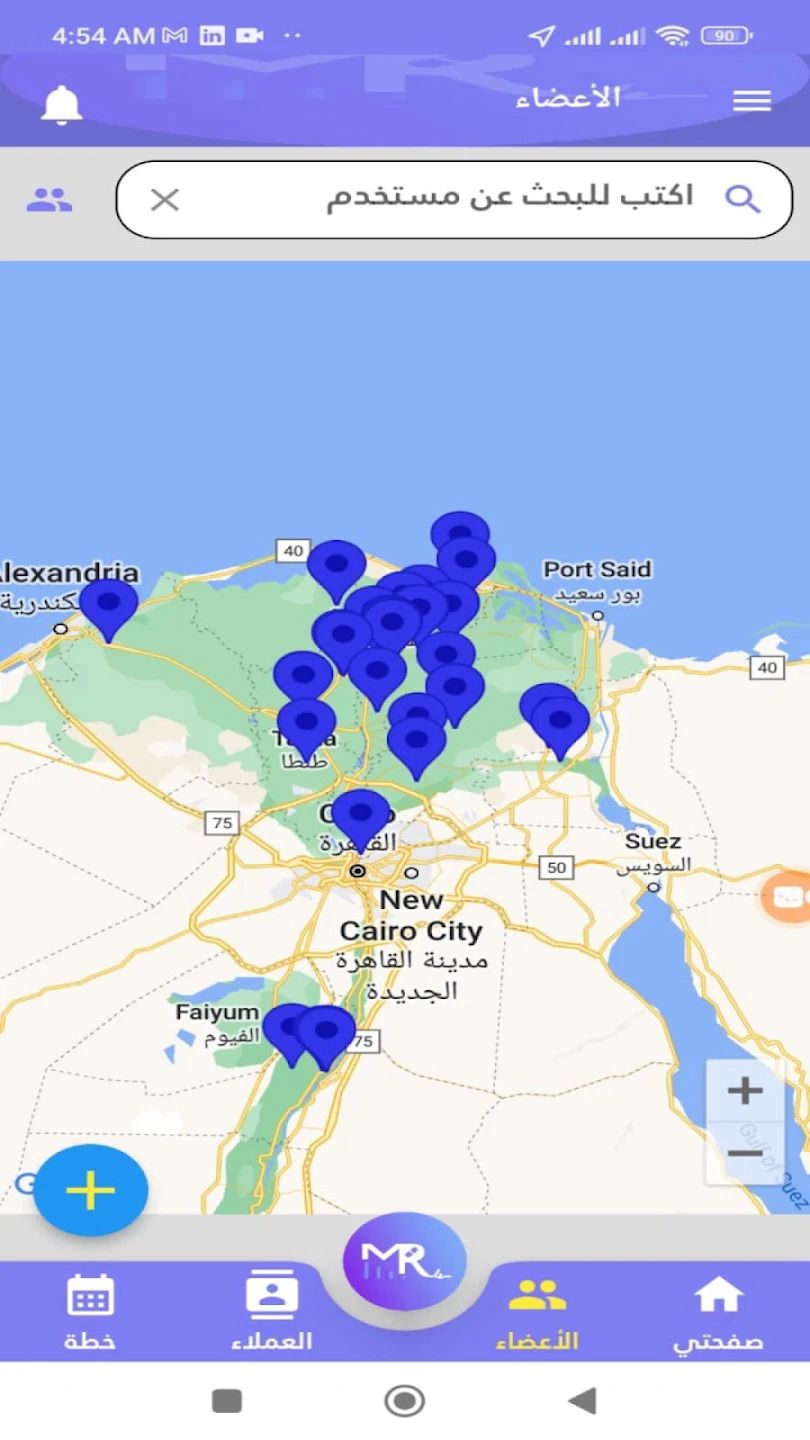 Egypt territory map